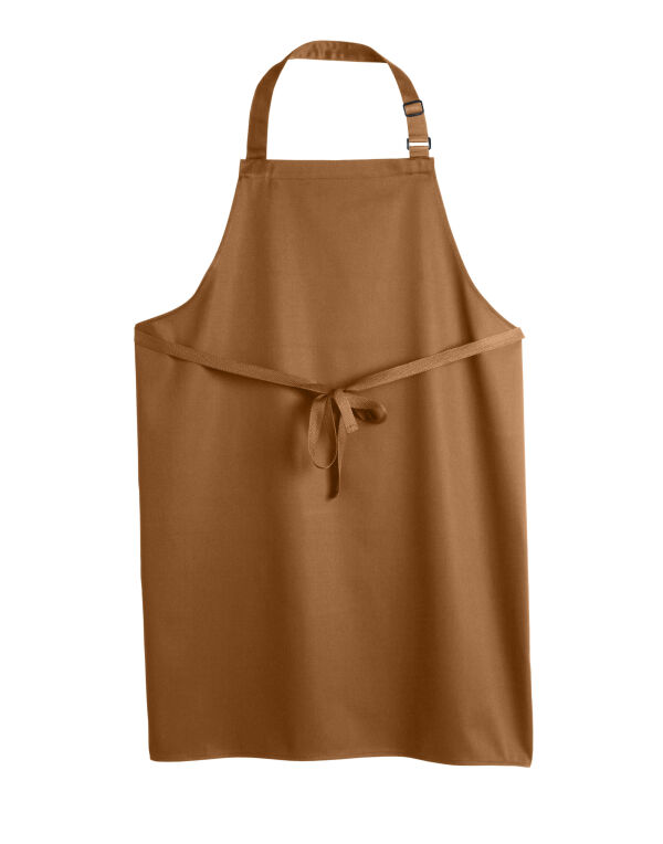DP200 Dennys Multi-Coloured Bib Apron Ginger DP200 Dennys Multi-Coloured Bib Apron Ginger