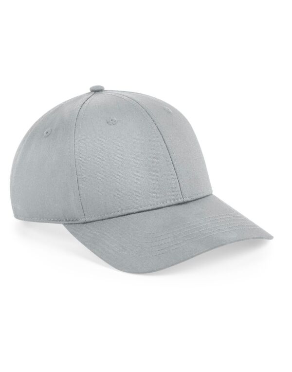 B648 Beechfield Urbanwear 6 Panel Snapback Light Grey