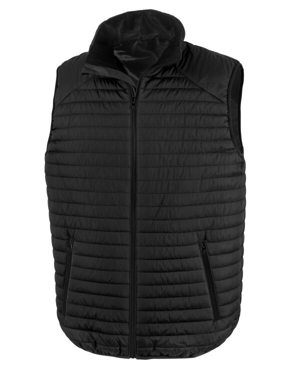 R239X Result Recycled Thermoquilt Gilet Black/Black