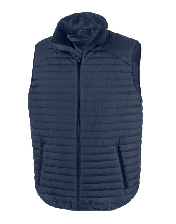 R239X Result Recycled Thermoquilt Gilet Navy/Navy
