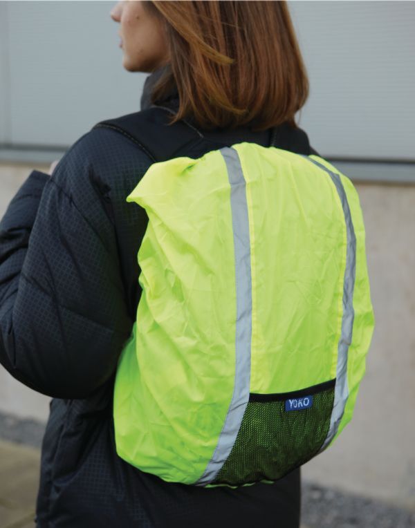 HVW068 Yoko Hi-Vis Rucksack Cover Hi-Vis Yellow