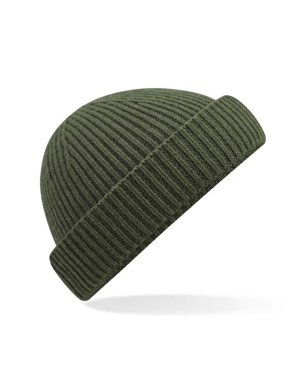 B383R Beechfield Harbour Beanie Olive B383R Beechfield Harbour Beanie Olive