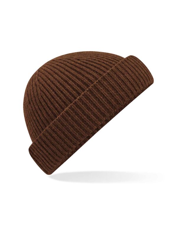B383R Beechfield Harbour Beanie Walnut B383R Beechfield Harbour Beanie Walnut