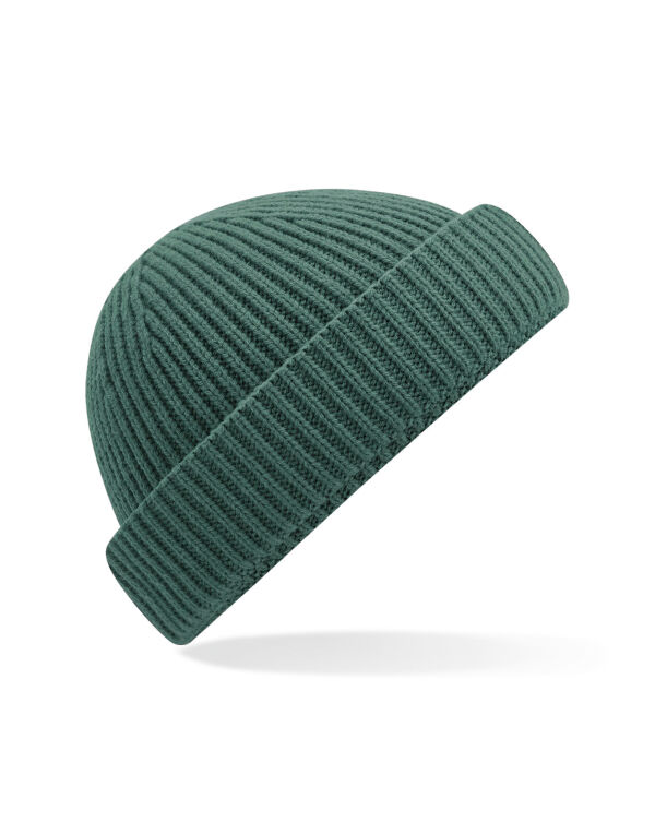 B383R Beechfield Harbour Beanie Marine Green B383R Beechfield Harbour Beanie Marine Green