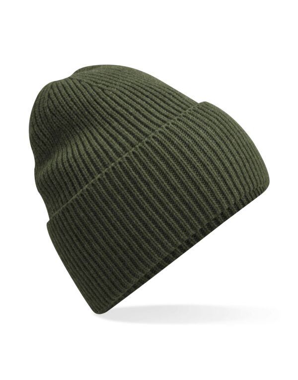 B384R Beechfield Oversized Cuffed Beanie Olive B384R Beechfield Oversized Cuffed Beanie Olive