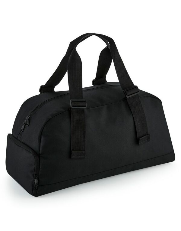 BG278 Bagbase Recycled Essentials Holdall Black BG278 Bagbase Recycled Essentials Holdall Black