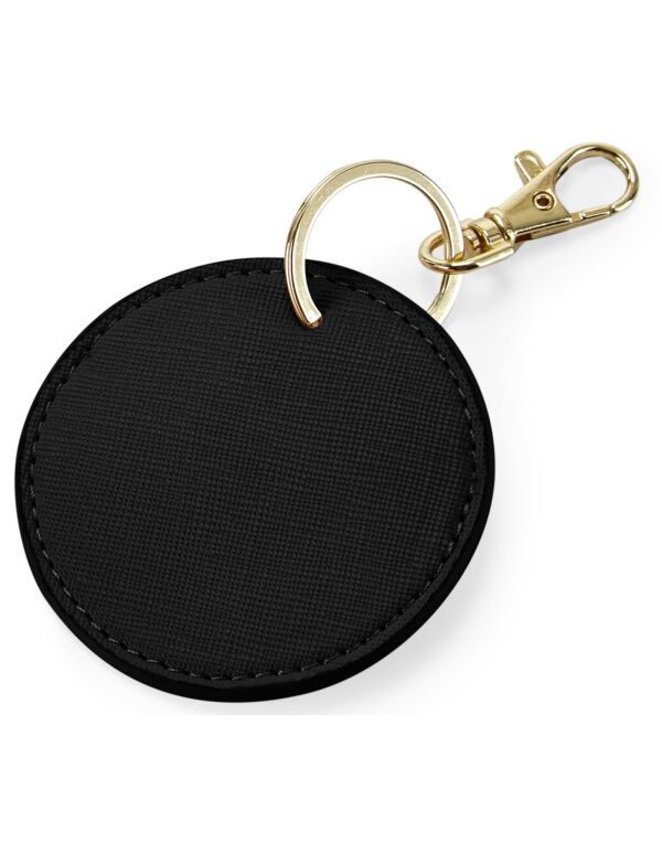BG745 Bagbase Boutique Circular Key Clip Black