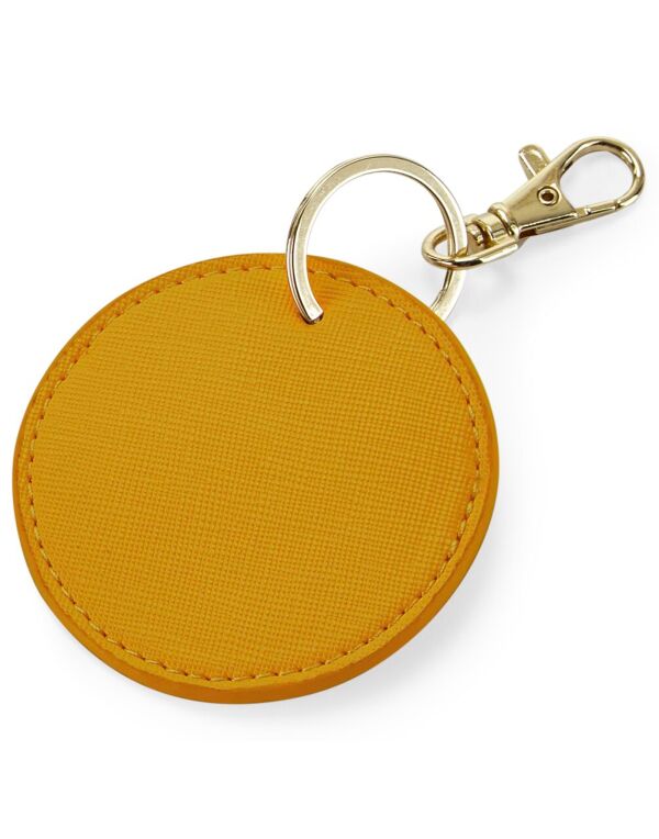 BG745 Bagbase Boutique Circular Key Clip Mustard
