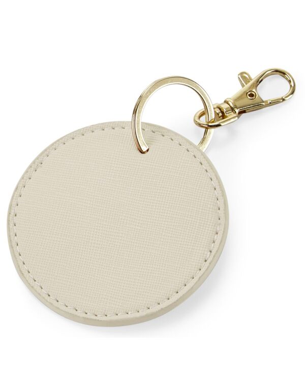 BG745 Bagbase Boutique Circular Key Clip Oyster