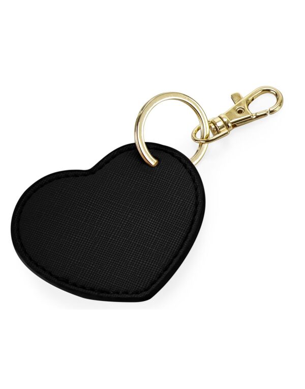 BG746 Bagbase Boutique Heart Key Clip Black
