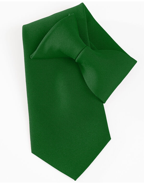 CT01 Bottle Green Clip-On Tie