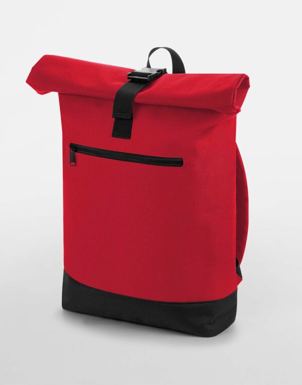 BG855 Bagbase Roll-Top Backpack Classic Red BG855 Bagbase Roll-Top Backpack Classic Red