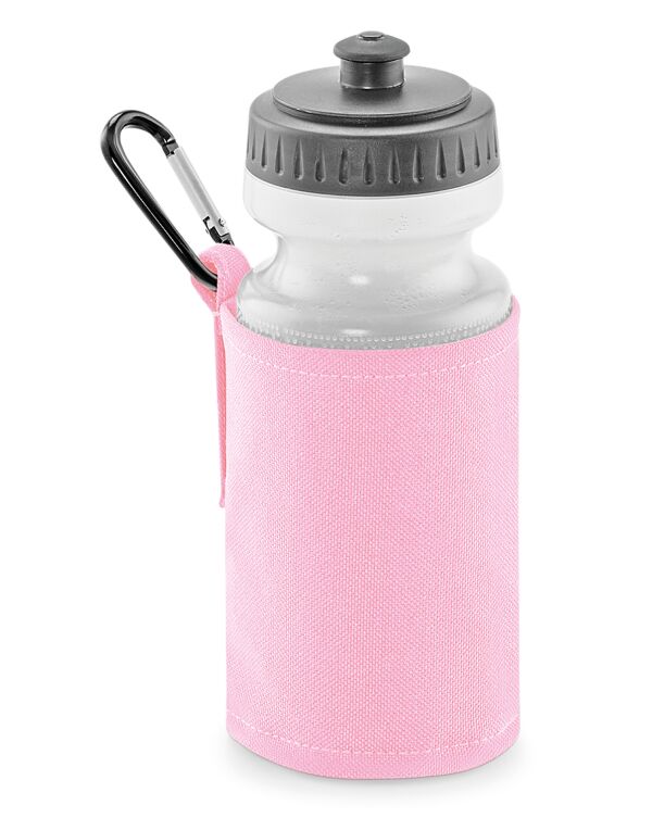 QD440 Classic Pink Water Bottle And Holder