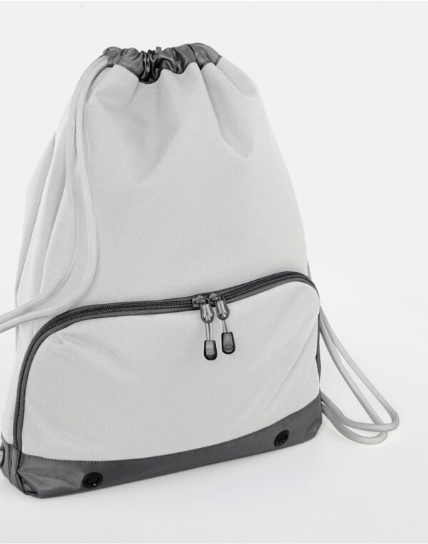 BG542 Bagbase Athleisure Gymsac Ice Grey BG542 Bagbase Athleisure Gymsac Ice Grey