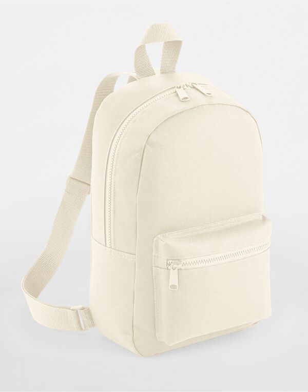 BG153 Bagbase Mini Essential Fashion Backpack Natural BG153 Bagbase Mini Essential Fashion Backpack Natural