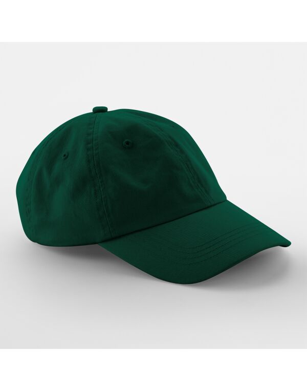 B653 Beechfield Low Profile 6 Panel Dad Cap Bottle Green B653 Beechfield Low Profile 6 Panel Dad Cap Bottle Green