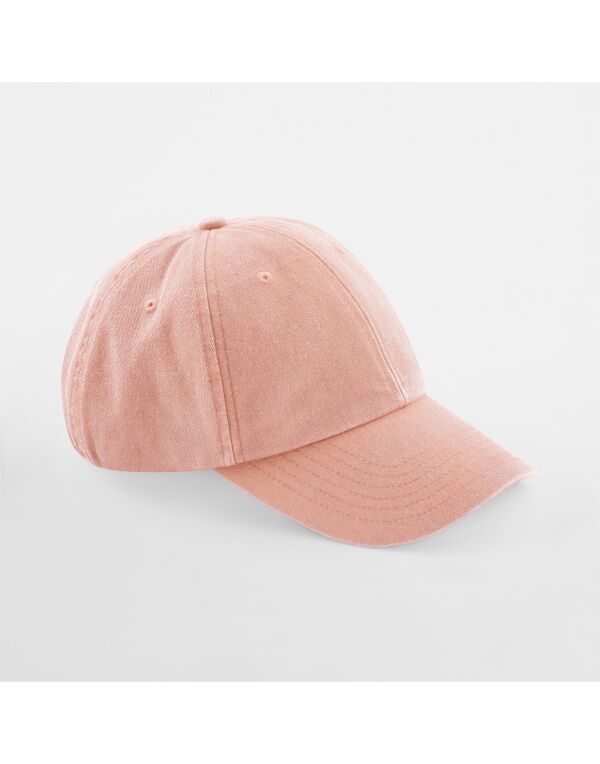 B655 Beechfield Low Profile Vintage Cap Vintage Peach