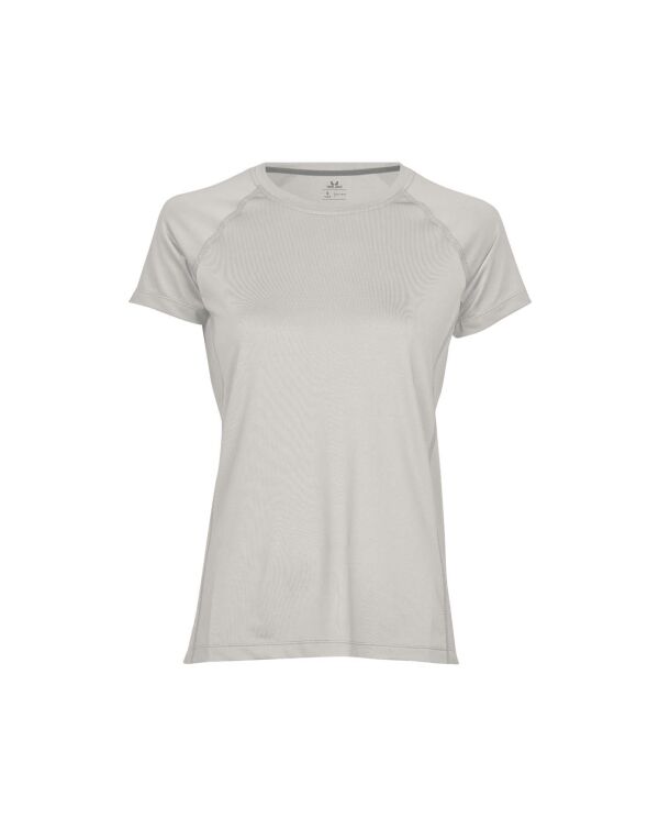 TJ7021 Tee Jays Ladies’ CoolDry Tee Cement