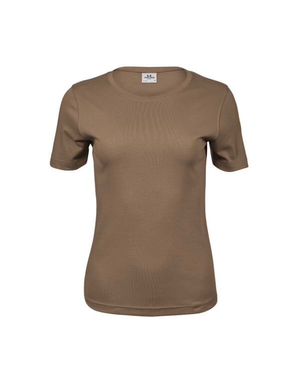 TJ580 Tee Jays Ladies’ Interlock Tee Wood TJ580 Tee Jays Ladies’ Interlock Tee Wood