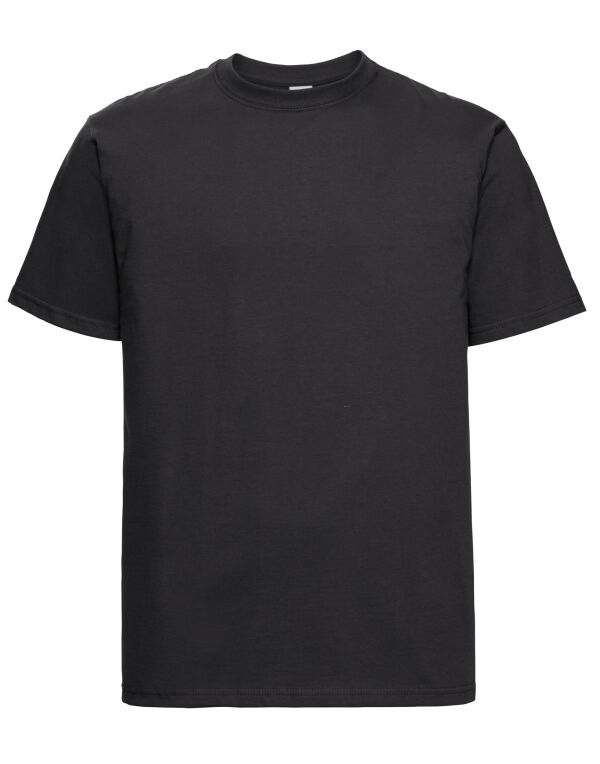 215M Black Authentic Heavyweight T