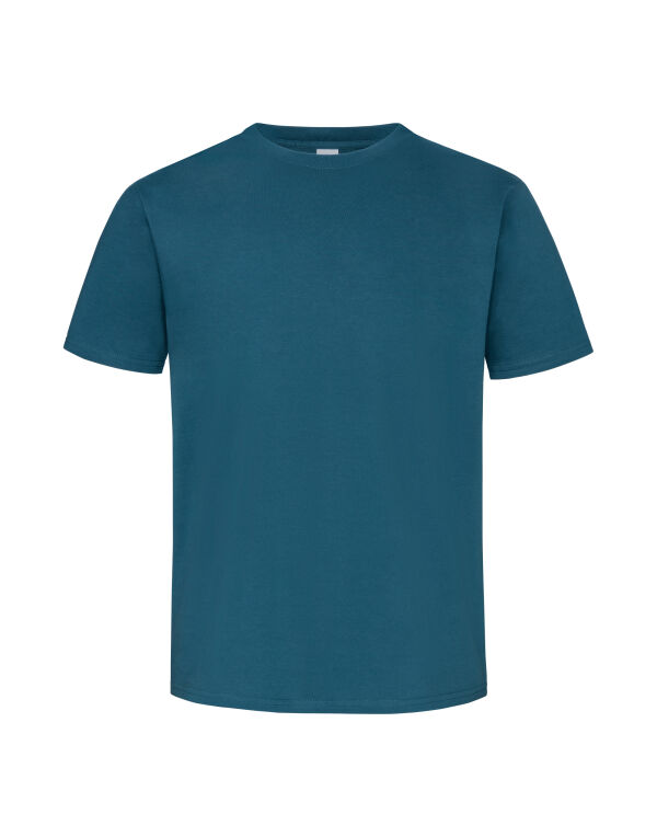 215M Petrol Blue Authentic Heavyweight T