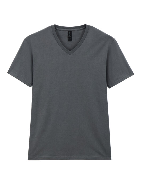 64V00 Charcoal Softstyle® Adult V-Neck T-Shirt 64V00 Charcoal Softstyle® Adult V-Neck T-Shirt