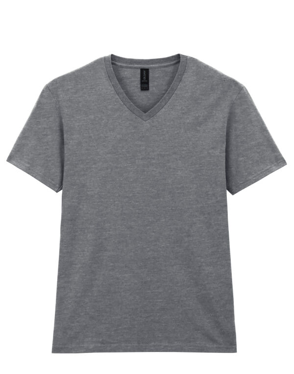 64V00 Sport Grey (RS) Softstyle® Adult V-Neck T-Shirt