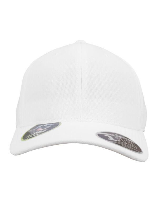 110P Flexfit 110 Cool & Dry Mini Pique Cap White 110P Flexfit 110 Cool & Dry Mini Pique Cap White