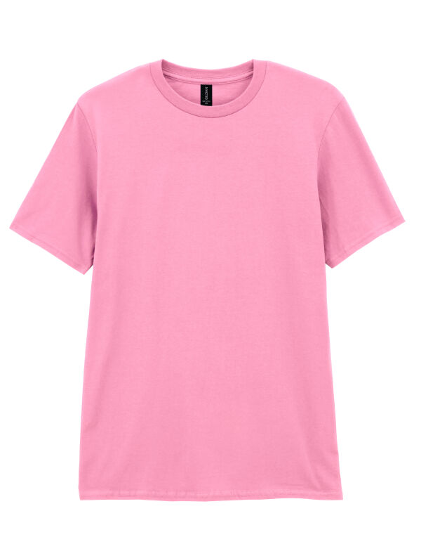 980 GILDAN Softstyle EZ Adult T-shirt Charity Pink