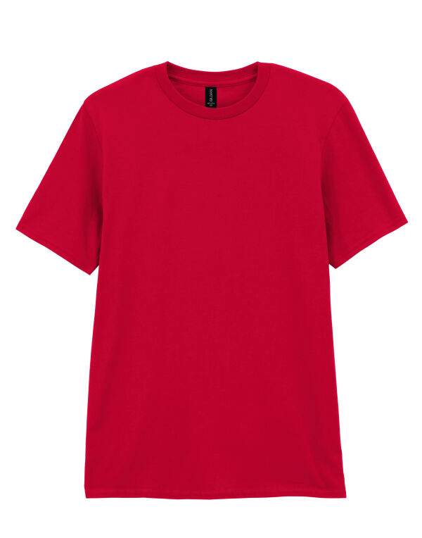 980 GILDAN Softstyle EZ Adult T-shirt True Red