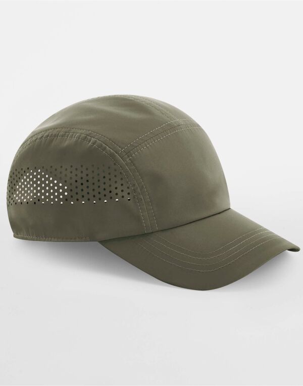 B188 Beechfield Technical Running Cap Olive Green B188 Beechfield Technical Running Cap Olive Green