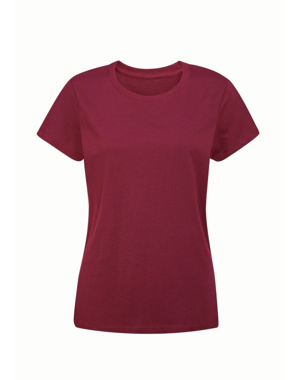 M02 Mantis Women’s Essential Organic T Burgundy