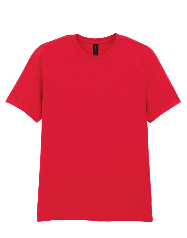 64000 GILDAN Softstyle Adult T-Shirt Red 64000 GILDAN Softstyle Adult T-Shirt Red