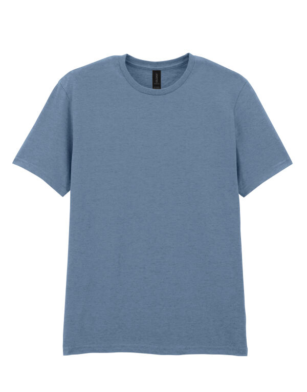 64000 GILDAN Softstyle Adult T-Shirt Stone Blue 64000 GILDAN Softstyle Adult T-Shirt Stone Blue