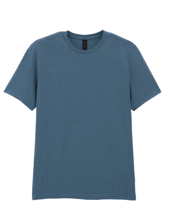 64000 GILDAN Softstyle Adult T-Shirt Indigo Blue 64000 GILDAN Softstyle Adult T-Shirt Indigo Blue