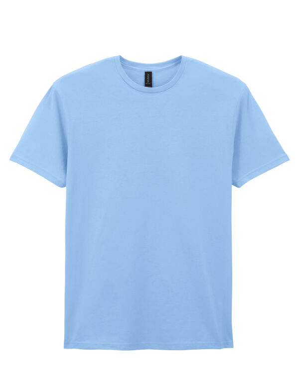 64000 GILDAN Softstyle Adult T-Shirt Light Blue 64000 GILDAN Softstyle Adult T-Shirt Light Blue