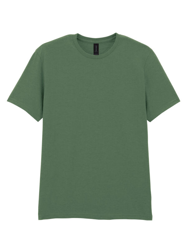 64000 GILDAN Softstyle Adult T-Shirt Military Green 64000 GILDAN Softstyle Adult T-Shirt Military Green