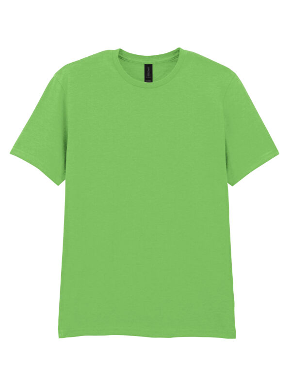 64000 GILDAN Softstyle Adult T-Shirt Lime 64000 GILDAN Softstyle Adult T-Shirt Lime