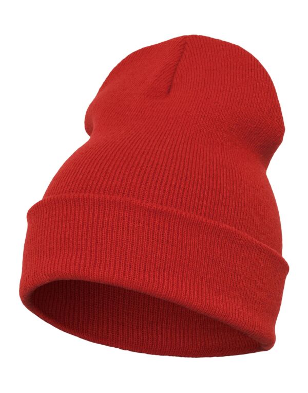 1501KC Flexfit YP Cuffed Knit Beanie Red 1501KC Flexfit YP Cuffed Knit Beanie Red