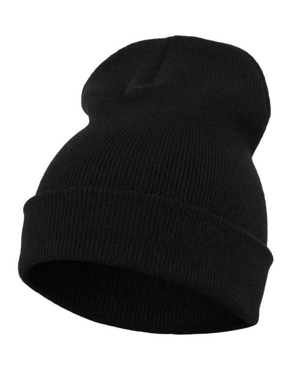 1501KC Flexfit YP Cuffed Knit Beanie Black 1501KC Flexfit YP Cuffed Knit Beanie Black