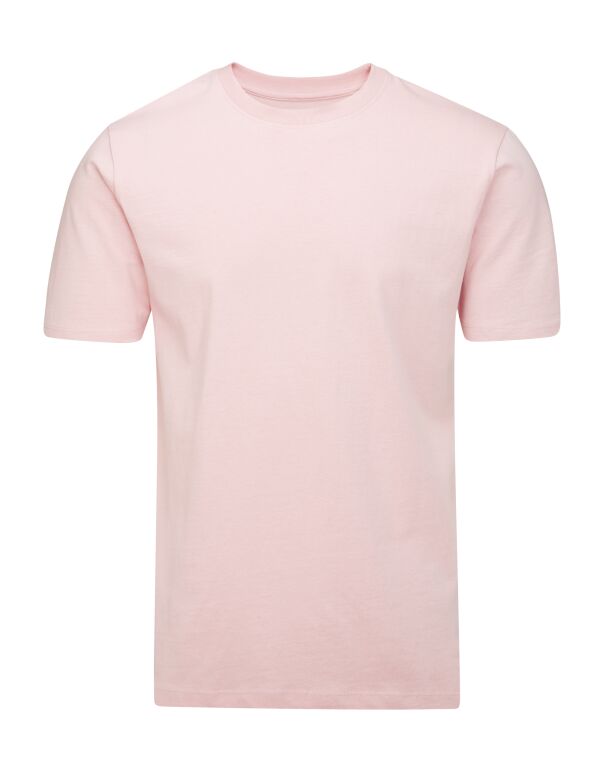 M03 Mantis Unisex Essential Organic Heavy T Soft Pink