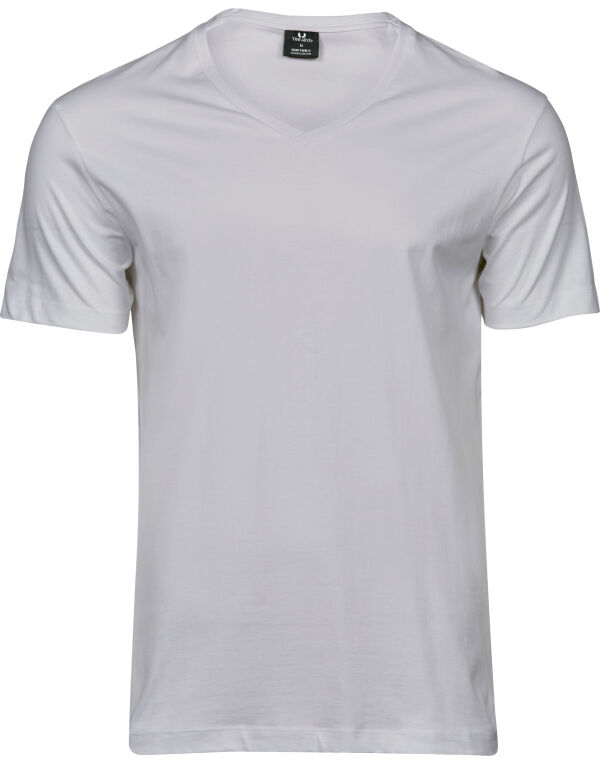 TJ8006 Tee Jays Men’s Fashion V-Neck Sof-Tee White