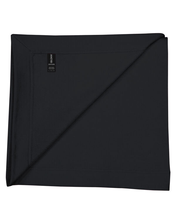 18900 Gildan Heavy Blend Fleece Stadium Blanket Black 18900 Gildan Heavy Blend Fleece Stadium Blanket Black