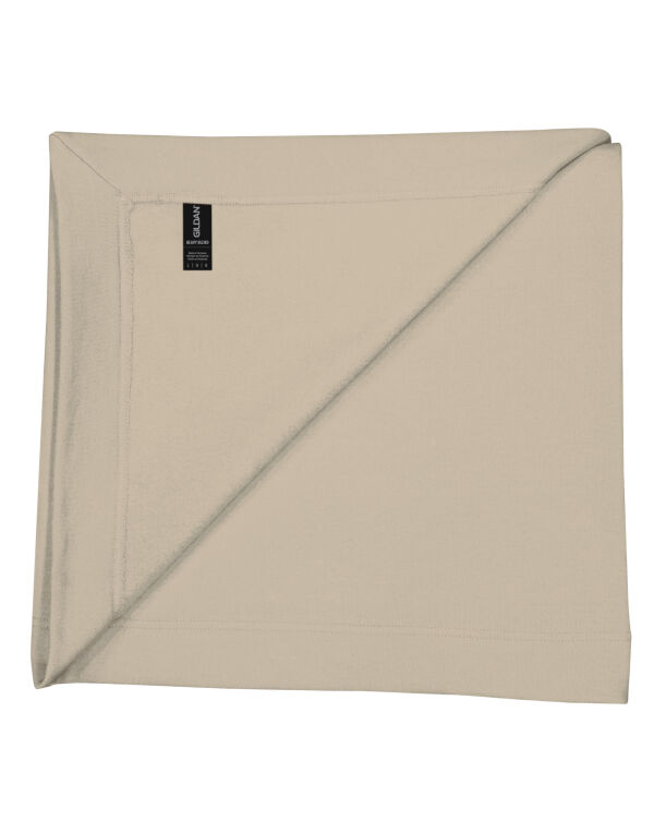 18900 Gildan Heavy Blend Fleece Stadium Blanket Sand 18900 Gildan Heavy Blend Fleece Stadium Blanket Sand
