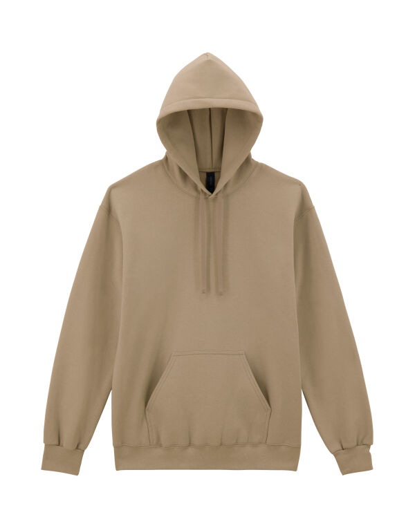 19500 Gildan Hammer Maxweight Adult Hooded Sweatshirt Tan