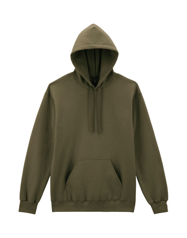 19500 Gildan Hammer Maxweight Adult Hooded Sweatshirt Olive