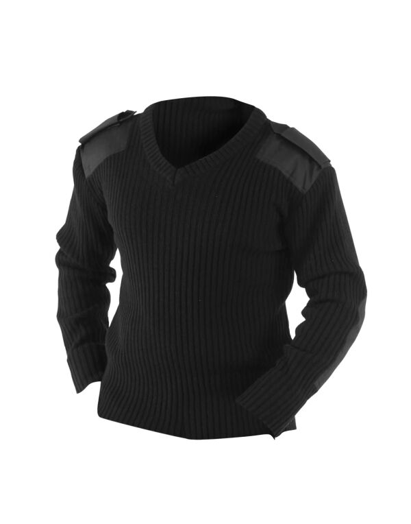 YK903 Black NATO Security Sweater