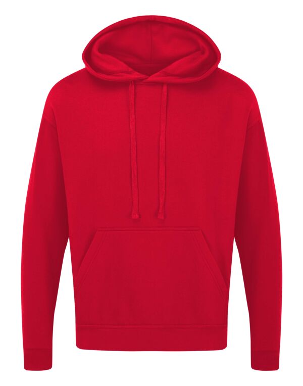 UCC006 Ultimate Clothing Company Everyday Hooded Sweat Red