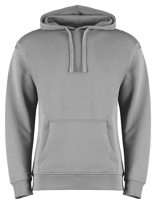 KK333 Kustom Kit Regular Fit Hoodie Heather Grey