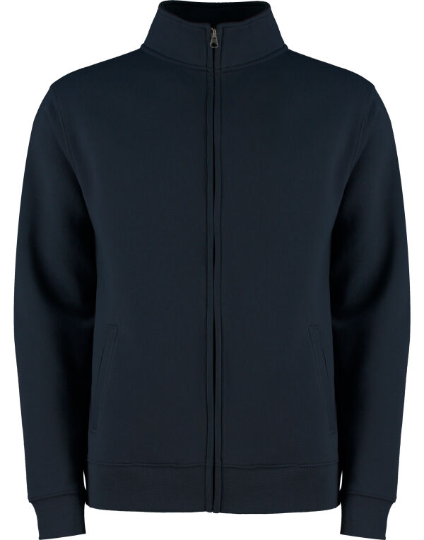 KK334 Kustom Kit Regular Fit Zipped Sweatshirt Navy